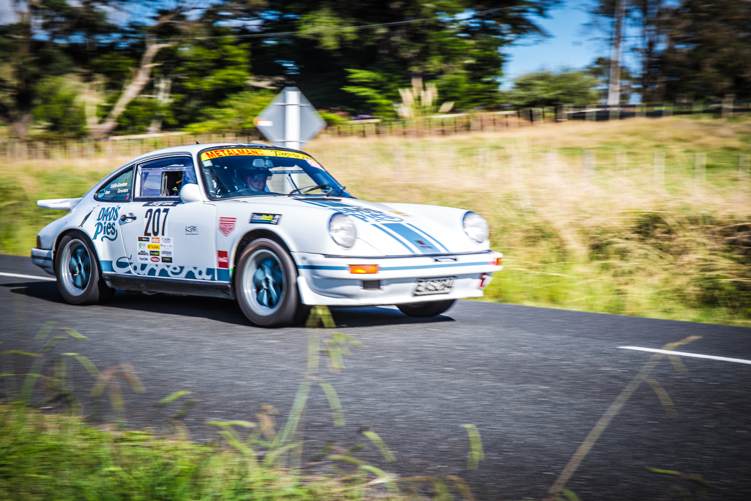 Tour group enjoying the same route