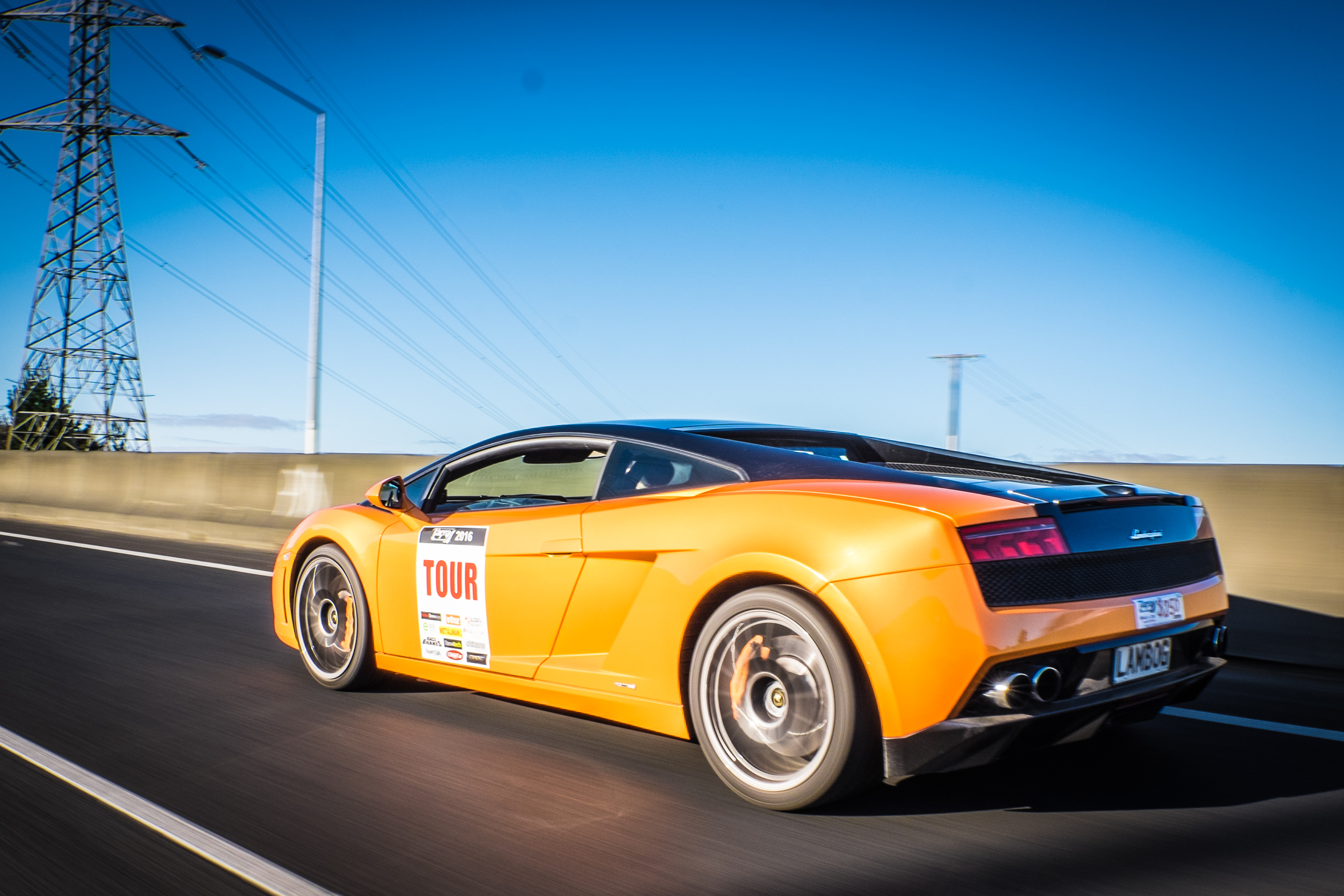 Technical tarmac through NZ countryside